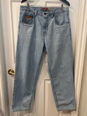 Empyre Light Blue Men's Relaxed Fit Jeans